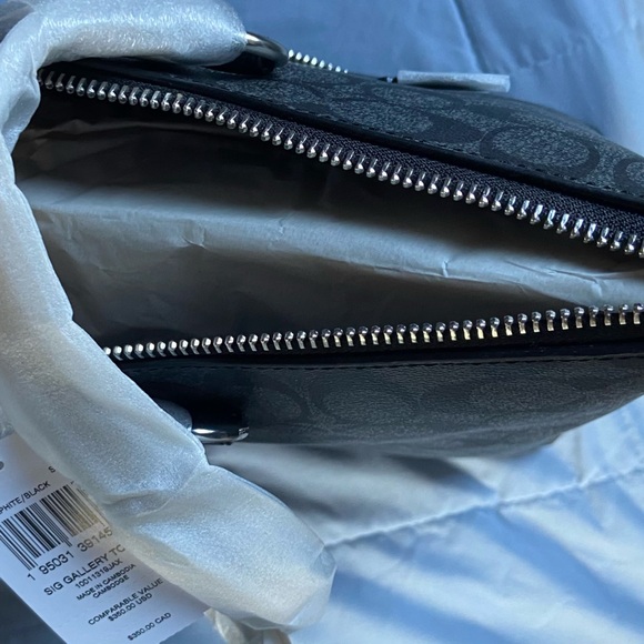 🏷️ COACH BLACK BAG~BRAND NEW WITH TAGS AND INSIDE SHIPPING BAG! - Picture 4 of 11